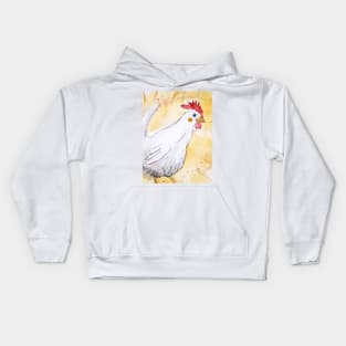 Henhen the hen / poulpoule la poule Kids Hoodie